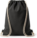 Sportbeutel mit Kordelzug: aus Baumwolle, 38 × 42 cm, 10 cm, 220 g