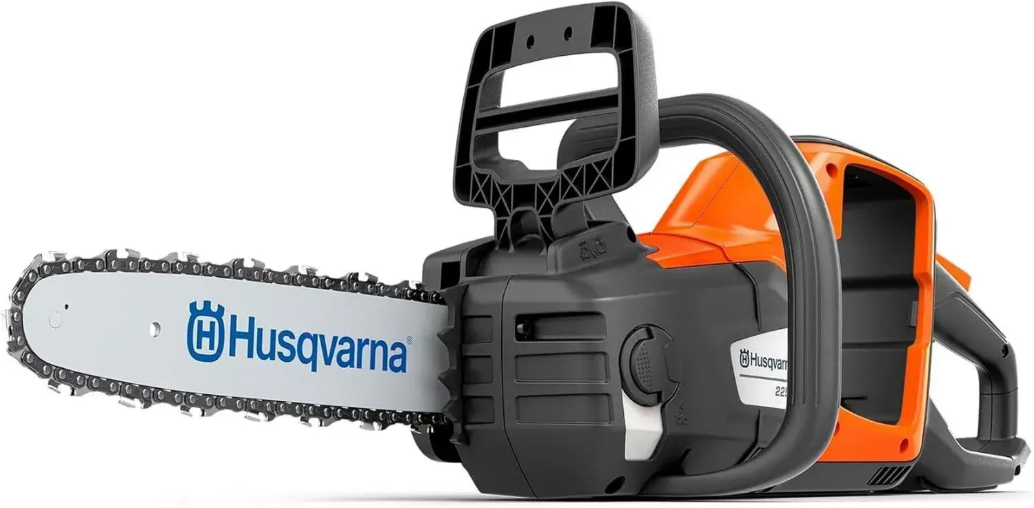 Husqvarna 225i Akku-Kettensäge ohne Akku und Ladegerät, 12' Schwert, leise, ideal für Gartenpflege