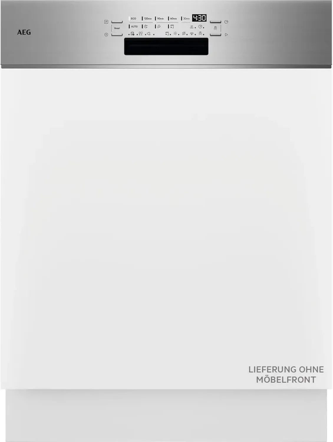 AEG 7000 Serie 60cm Geschirrspüler, WLAN-fähig, leise 44dB, individuell programmierbar, sparsam mit 8,4L Wasser, flexible Körbe, Modell GT7200B1SO