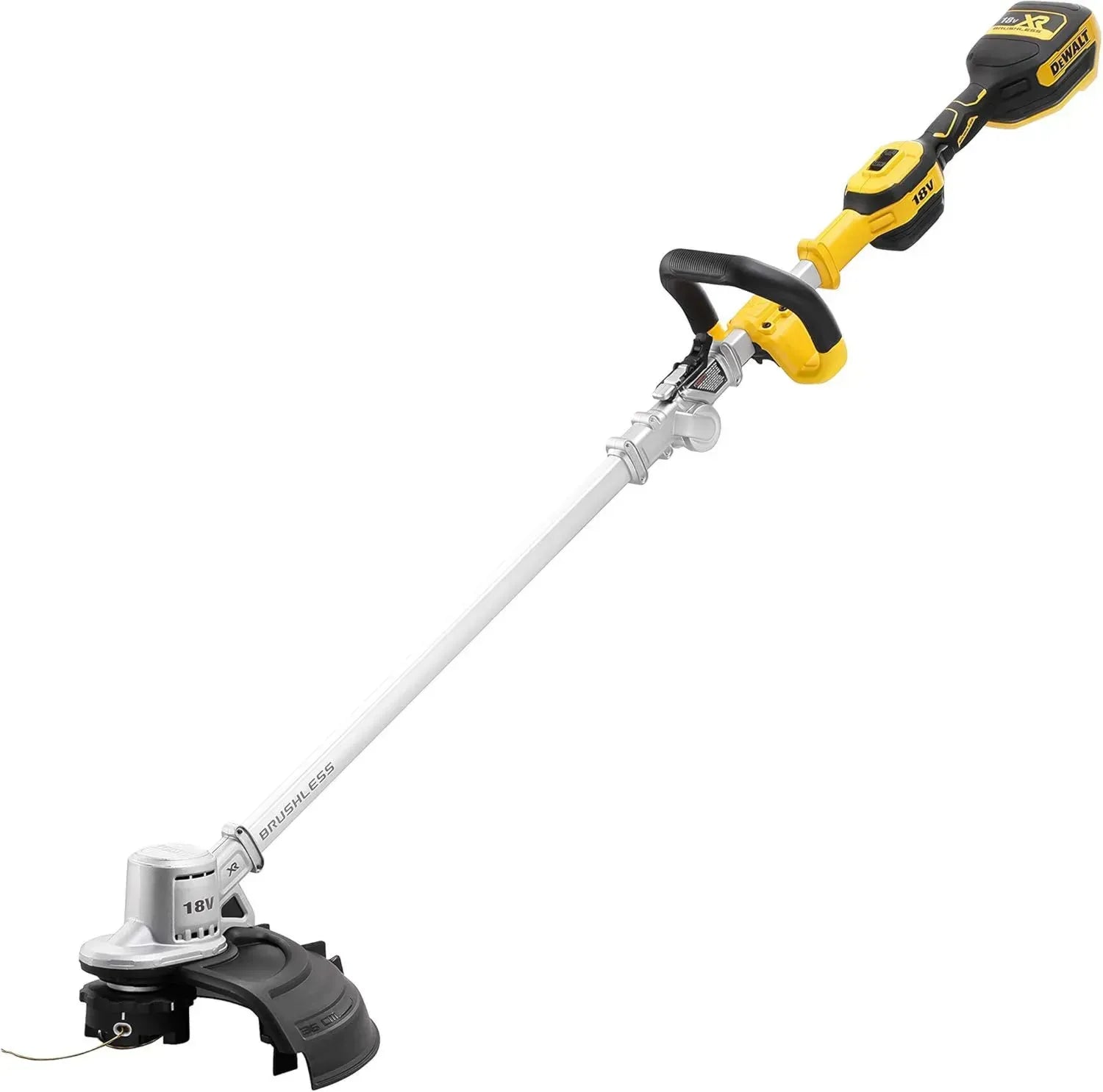 DEWALT 18V Akku-Rasentrimmer, 36cm, Bürstenlos, Auto-Fadennachzug, Ohne Akku/Ladegerät