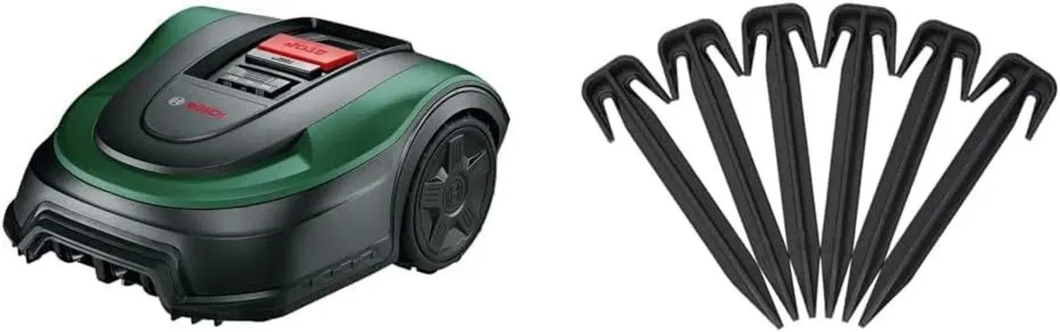 Bosch Indego XS 300 Rasenmähroboter – 18V Akku, Ladestation, 19cm Schnittbreite, bis 300m²