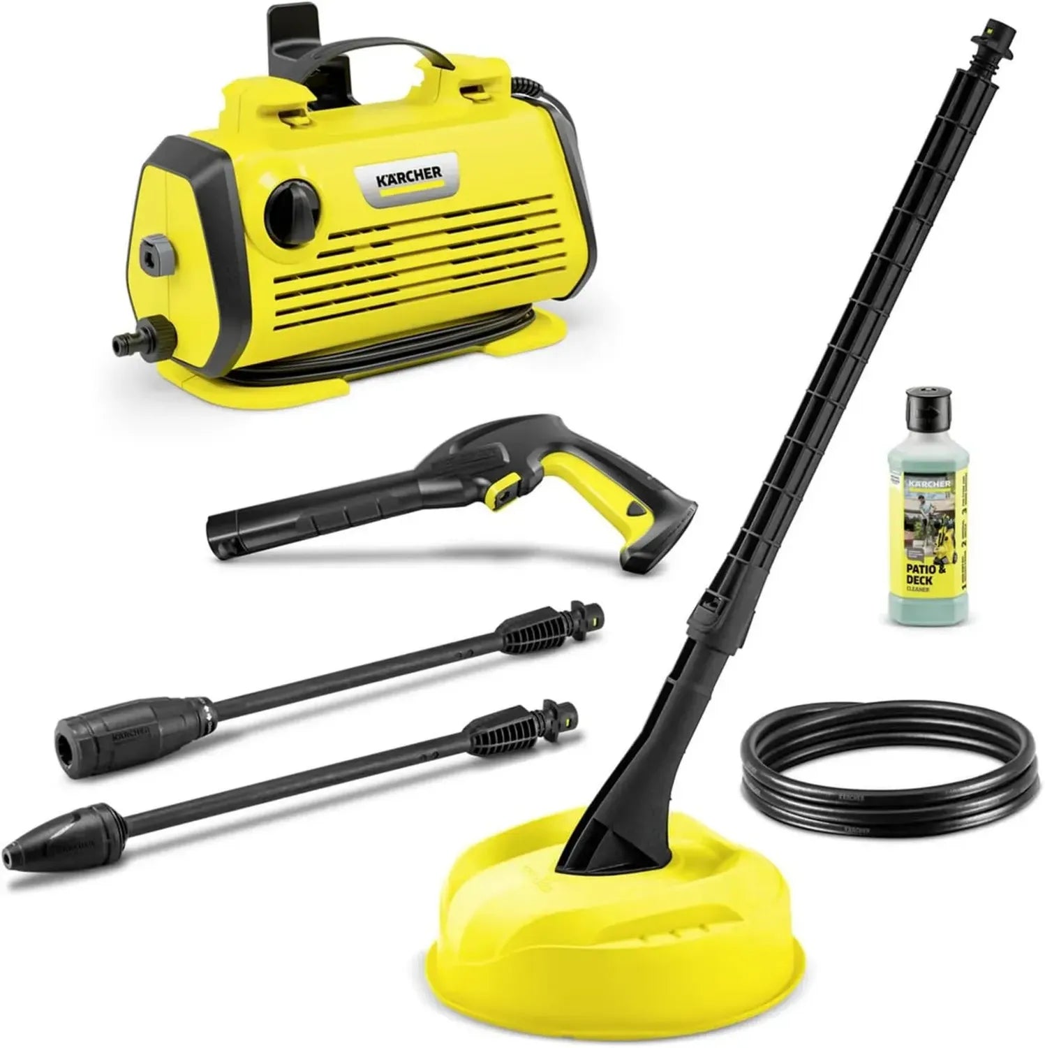 Kärcher K 3 Hochdruckreiniger mit Home Kit, 120 bar, 380 l/h, Flächenleistung 25 m²/h, 6,1 kg