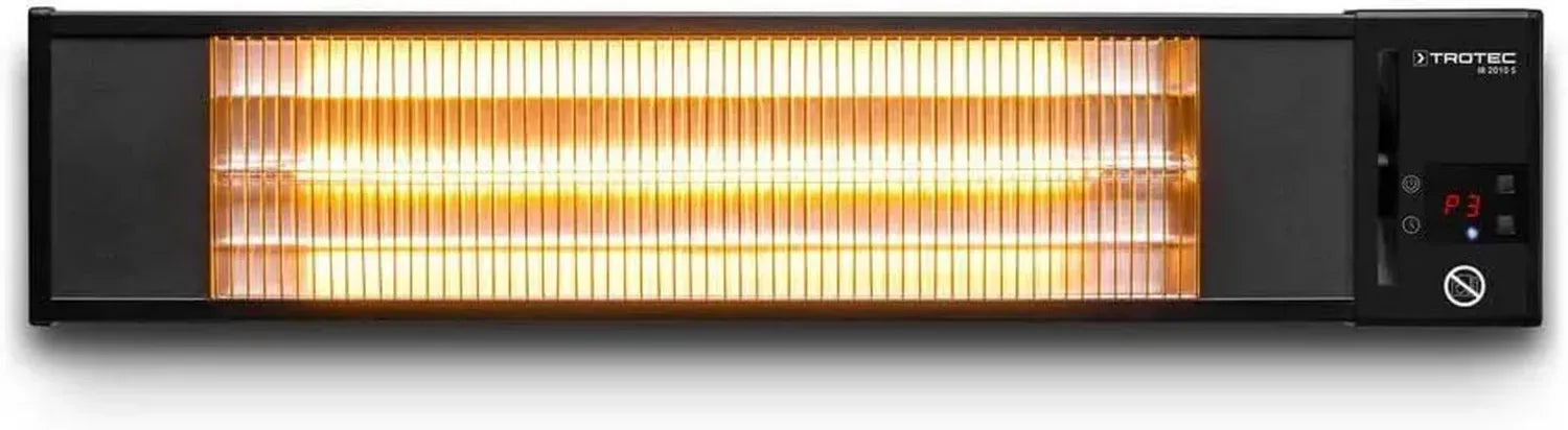TROTEC Infrarot-Terrassenheizstrahler 2000W mit Fernbedienung, Stand- und Wandmontage