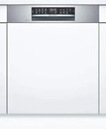 Bosch SMI6ZCS49E Serie 6 Integrierter Geschirrspüler 60 cm, Besteckschublade, Made in Germany, Extra leise mit Silence Programm, ExtraClean Zone