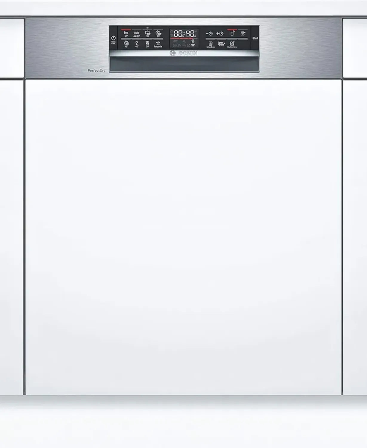 Bosch SMI6ZCS49E Serie 6 Integrierter Geschirrspüler 60 cm, Besteckschublade, Made in Germany, Extra leise mit Silence Programm, ExtraClean Zone