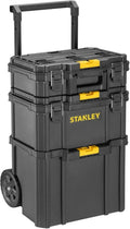 STANLEY 3-in-1 Mobiler Werkzeugkasten mit Rollen, Modularer Aufbau
