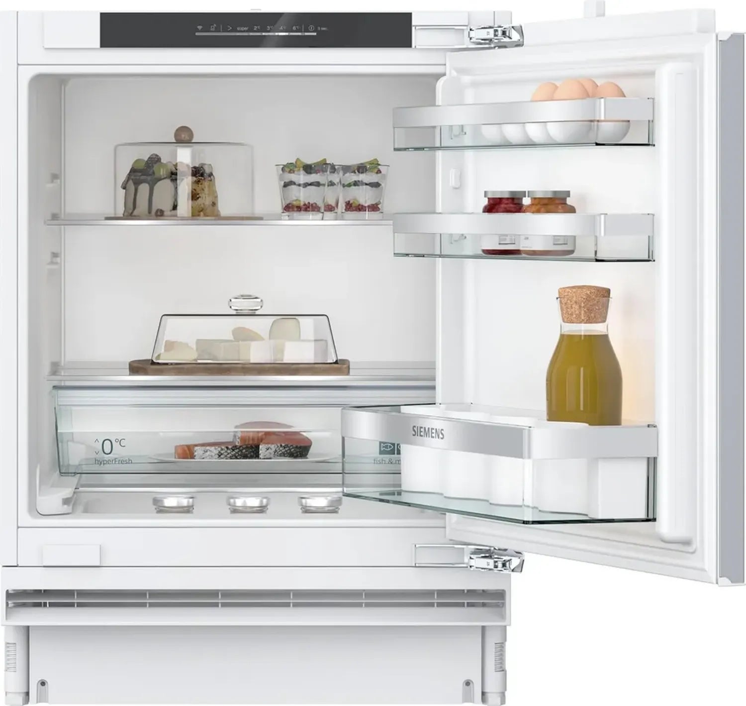 Siemens iQ500 Einbaukühlschrank, 134 L, hyperFresh, 82 x 60 cm, 35 dB, softClose