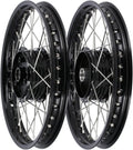 Alufelgen-Set 1,5x16 Zoll mit Edelstahlspeichen für Simson S51/S50/KR51