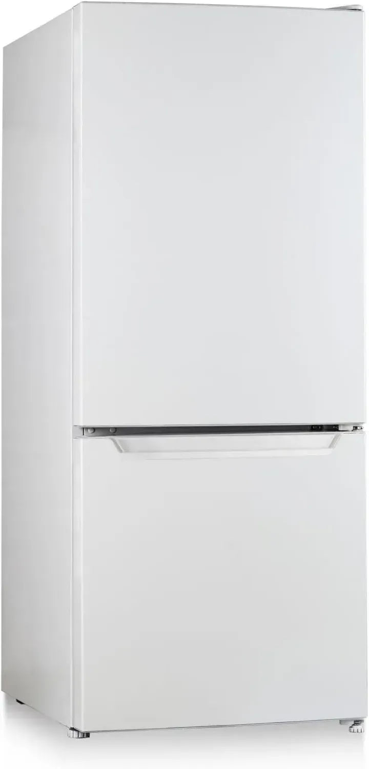 PKM Kühlschrank mit Gefrierfach, 117 Liter, leise 39 dB, energieeffizient, Weiß