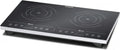 ROMMELSBACHER Doppel-Induktionskochfeld CT 3410/IN mit Touch-Steuerung, 2 Kochzonen, LED-Display und Timer