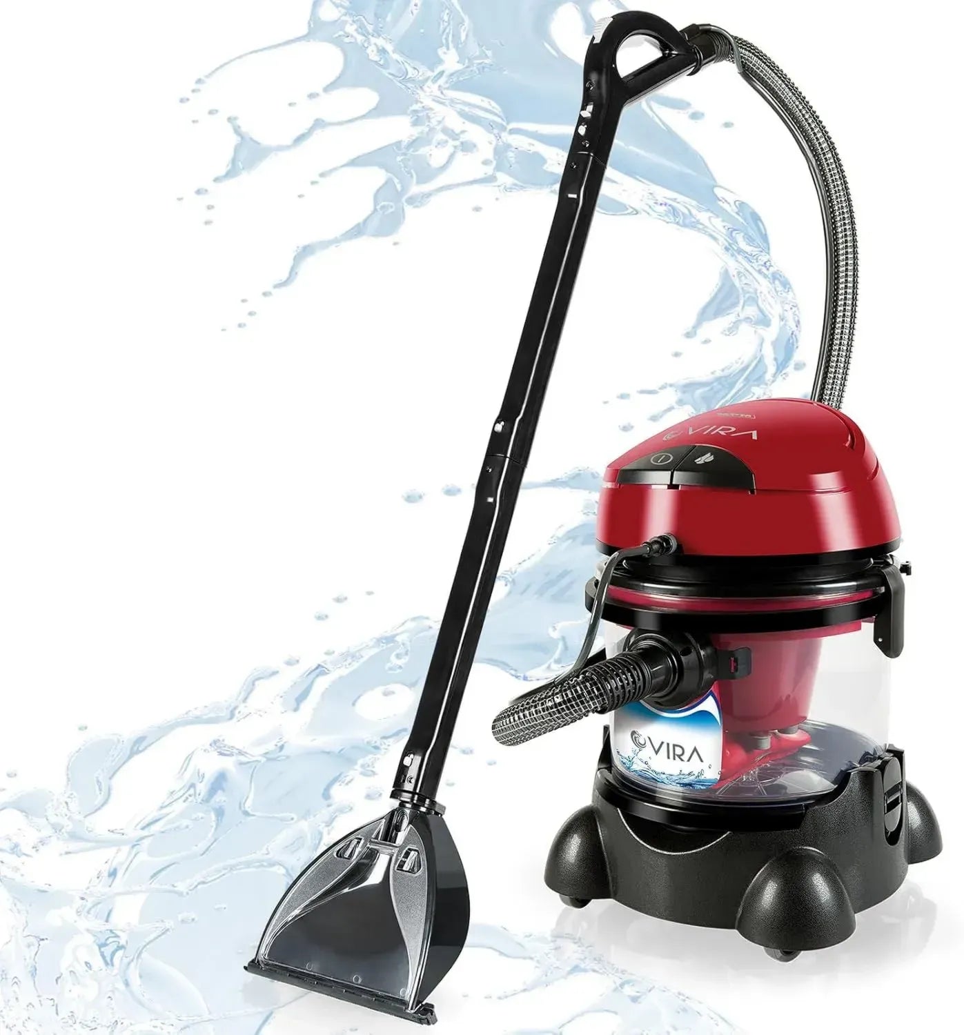 MPM 2400W Nass-Trockensauger 4,5L, Beutellos, Leistungsstark