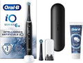 Oral-B iO 6N Elektrische Zahnbürste Schwarz mit Ersatzbürsten und Reiseetui