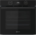Bauknecht Einbau-Backofen 71L, 12 Funktionen, Power-Heißluft, FlexiClean, versenkbare Bedienelemente, Schwarzglas