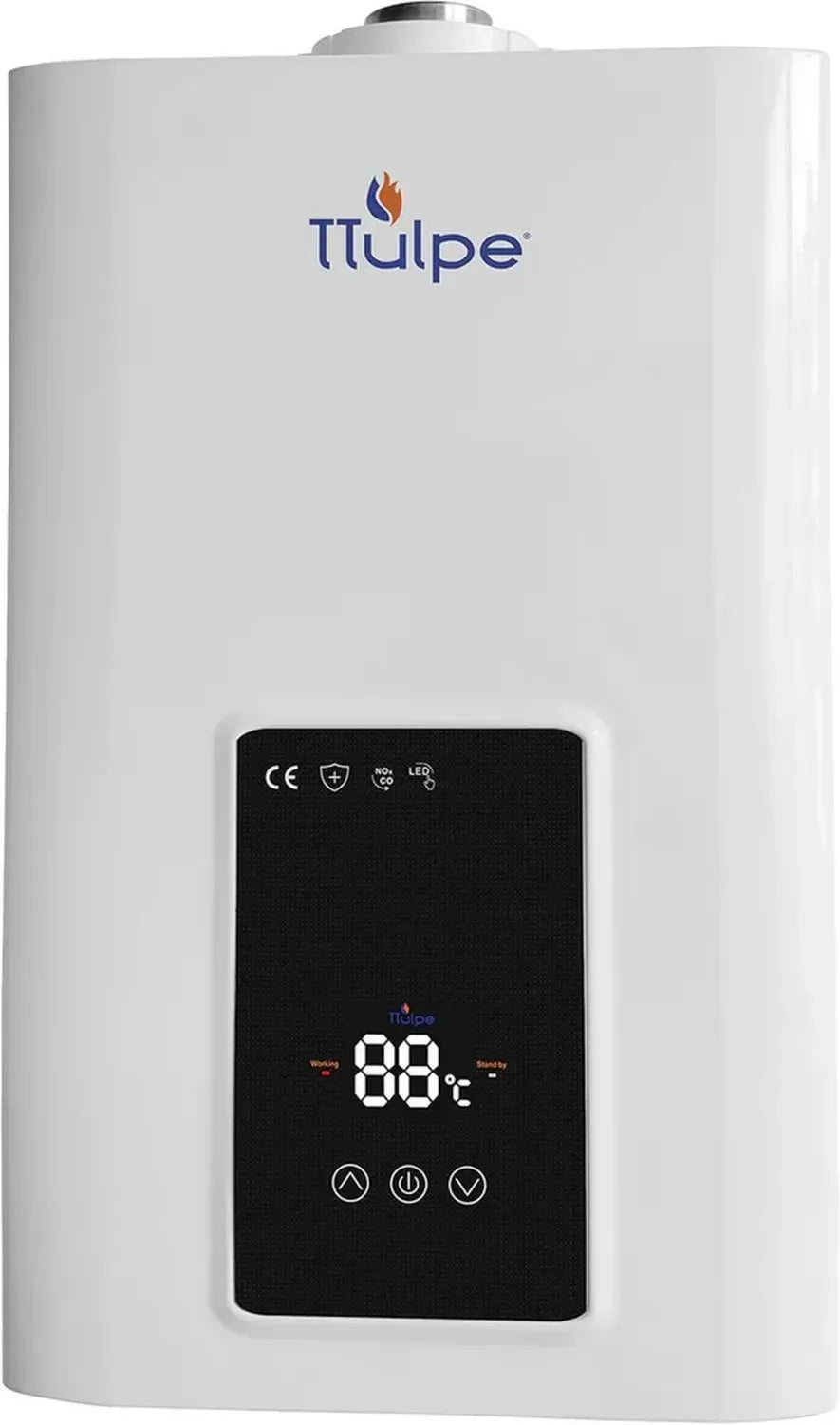 Energiesparender Propangas-Durchlauferhitzer 13 P50 mit ErP und niedriger NOx-Emission