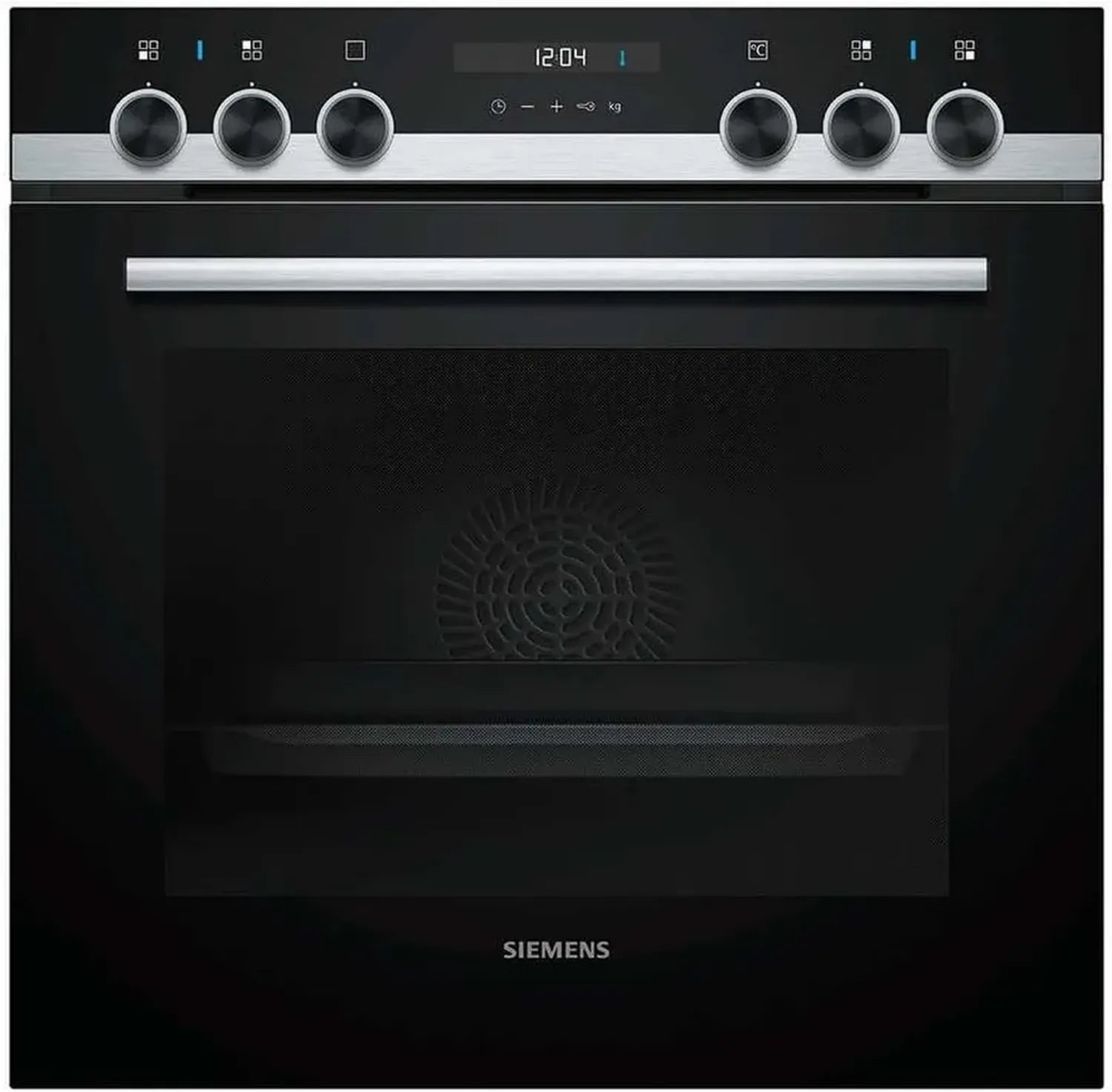 Siemens HE517ABS0 Einbau-Elektrobackofen, 59,4 cm, Klapptür, Vollglastür, Edelstahl