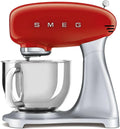 Smeg Küchenmaschine Rot, 800 W, 10 Stufen, Planetenrührwerk, Sicherheitsfunktion