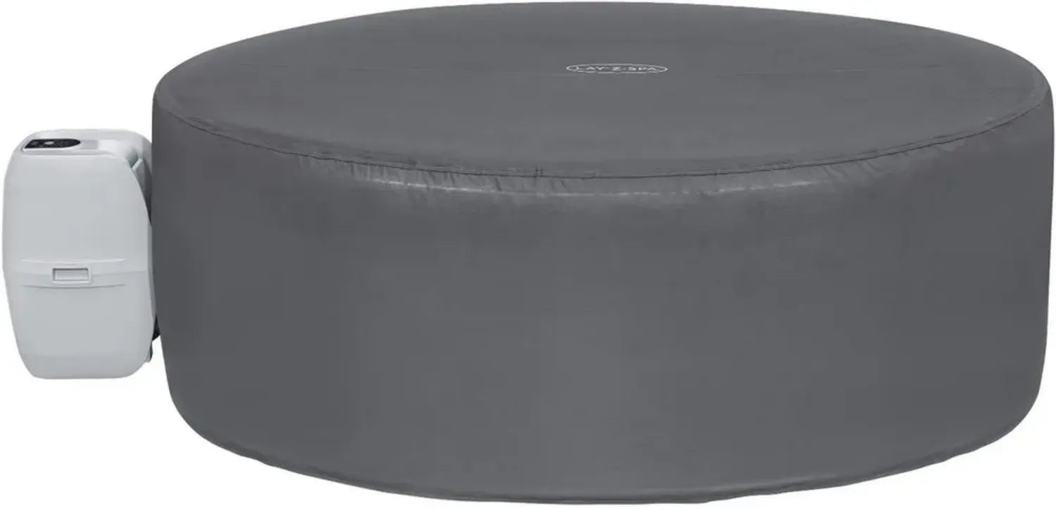 Bestway LAY-Z-SPA Thermo-Abdeckung Rund Ø 216 x 80 cm, Alabaster-Dunkel