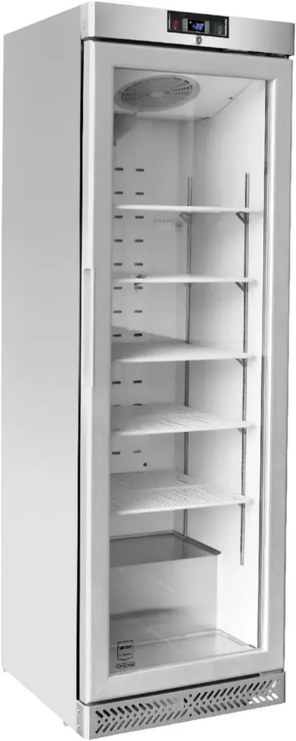 METRO Professional Edelstahl-Gefrierschrank 240L, 188.5 cm, Luftkühlung, mit Schloss
