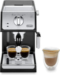 De'Longhi ECP 33.21.BK Espressoautomat – Professionelle Maschine mit Milchschaumdüse und Tassenwärmer, schwarz