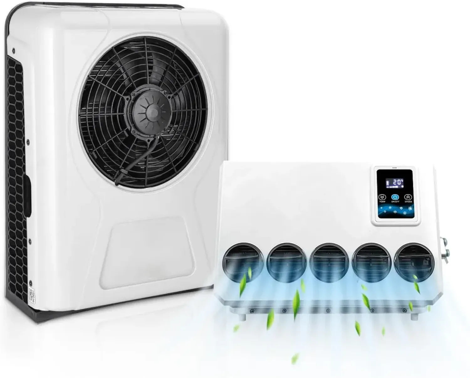 12V Klimaanlage 10000BTU Split für Wohnmobil & LKW, Leise & Effizient
