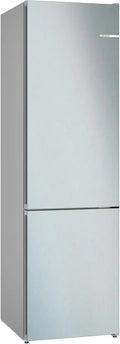 Bosch Serie 4 Kühl-Gefrierkombination KGN392LBF, 203x60 cm, 260L Kühlschrank, 103L Gefrierfach, VitaFresh XXL, NoFrost, LED-Beleuchtung, Gebürsteter Stahl