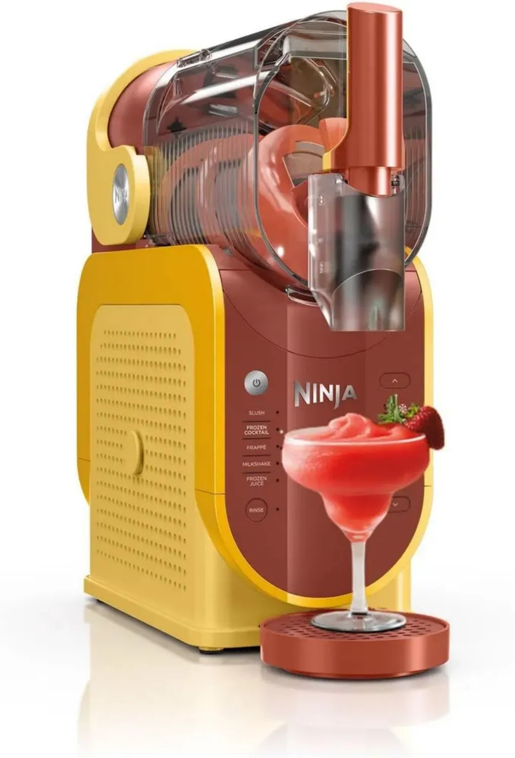Ninja SLUSHi Maschine für Slushies, Frozen Cocktails, Frappés & Shakes, WhisperChill-Technologie, 1,9L Kapazität, Orange FS301EUOR