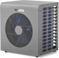 TURBRO Pool-Wärmepumpe mit 6.000 W DC-Inverter, Elektrischer Heizer für Pools und Spas bis 20 m³, Titan-Wärmetauscher, Hoher COP bis 9,38, Wasserfest IPX4, 220-240V, Modell Beluga B21V