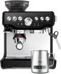 Sage Barista Express Espressomaschine mit eingebautem Mahlwerk und Dampfdüse - Schwarz