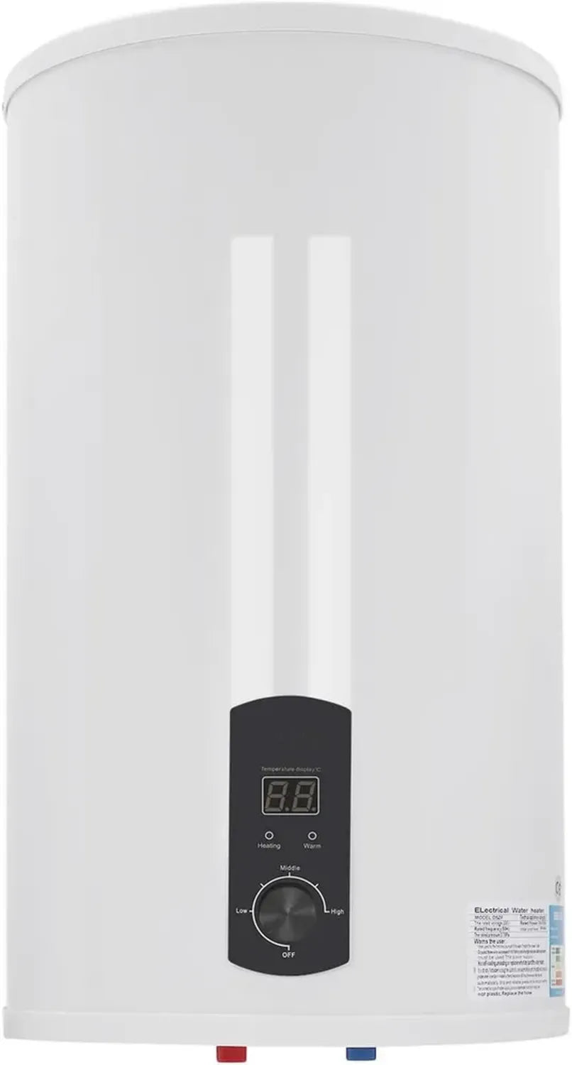 120L Elektrischer Boiler Wandmontage, Energiesparender Warmwasserspeicher 25-75℃