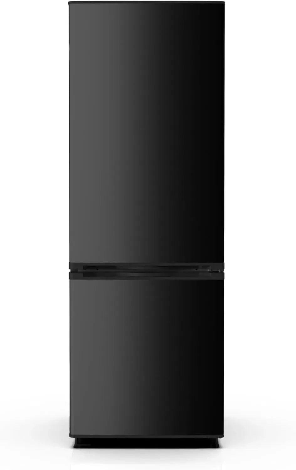 PKM Kühl-Gefrierkombination 161L, Umkehrbare Tür, LED, 40 dB, Schwarz