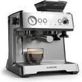 Klarstein Espressomaschine mit Mahlwerk, 20 Bar, 1350W, Dampfdüse, 2,3L Wassertank