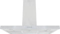 Hochwertige Wand-Dunstabzugshaube aus Edelstahl, 90cm, mit Aktivkohlefilter, Energieklasse C