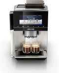 Siemens EQ900 Kaffeevollautomat, Farb-TFT-Display, automatisches Reinigungssystem, 36 Getränkeoptionen, Cold Brew Funktion, Doppel-Tassen, leiser Betrieb, Edelstahl
