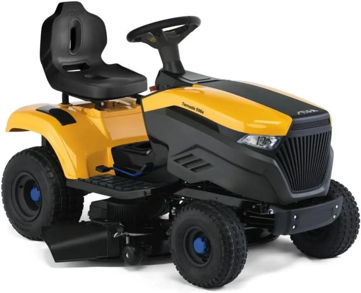 STIGA Tornado 598e Akku-Rasentraktor, 48V 40Ah, 98 cm Schnittbreite, Mulchfunktion, Digitaldisplay, geeignet für bis zu 4.500 m²