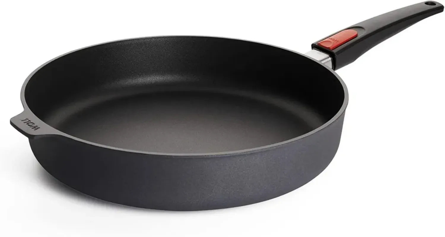 Woll – Induktionsgeeignete Hochrandpfanne Ø 32 cm mit abnehmbarem Griff – Antihaftbeschichtet & spülmaschinenfest