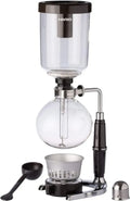 HARIO Glas-Kaffeebereiter, 5 Tassen Kapazität, Schwarz