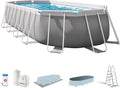 Intex Prism Frame Oval Pool Set 610 x 305 x 122 cm