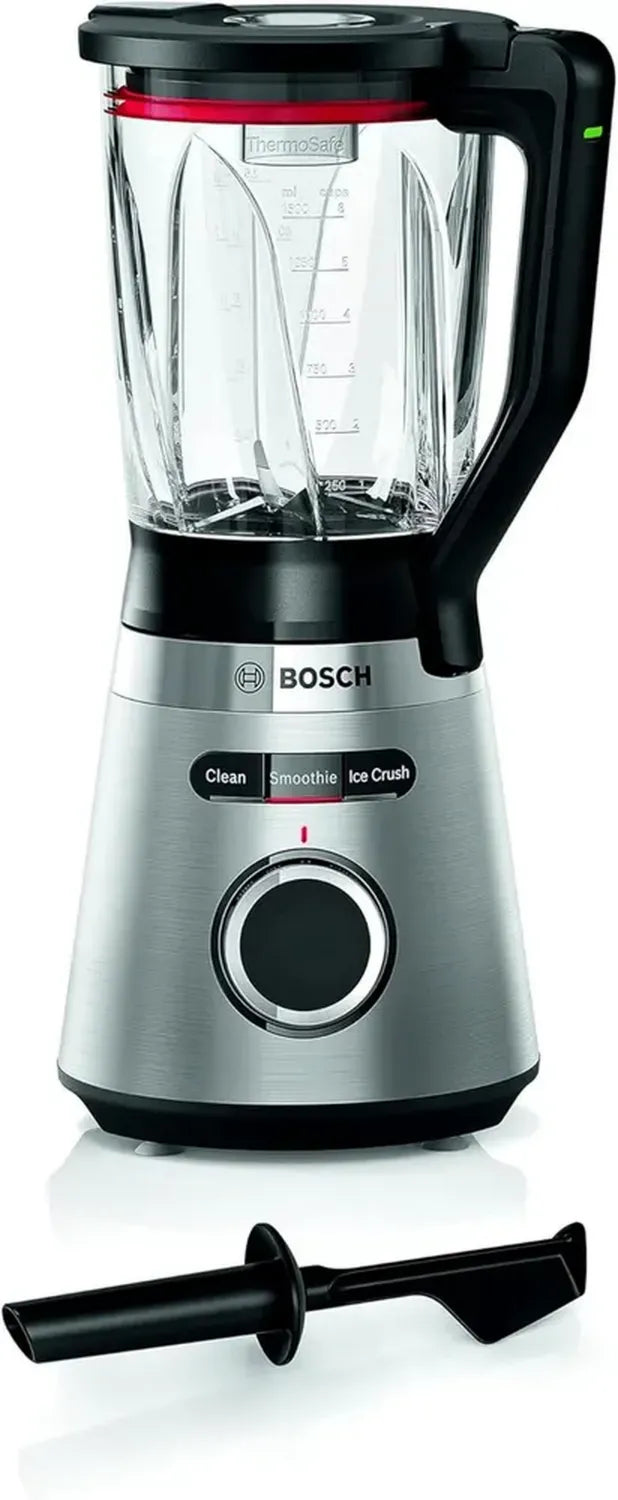 Bosch Hochleistungsmixer 1200W, 30.000 U/Min, 1,5l Glasbehälter, Edelstahlklingen, VitaPower Serie 4