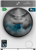 Cecotec Waschmaschine Bolero DressCode 9800 Inverter - Energieeffizient, 1400 U/min, 16 Programme, XXL-Touchscreen