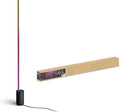 Philips Hue Gradient Signe LED-Stehleuchte, dimmbar mit 16 Mio. Farben, smarte Lichtsteuerung via App und Sprache, schwarz